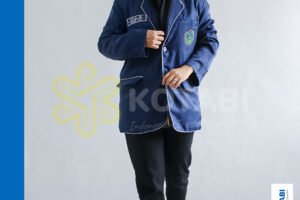 Konveksi Jas Almamater Warna Sky Blue