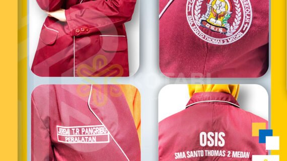 Konveksi Buat Jas Almamater Custom Bordir
