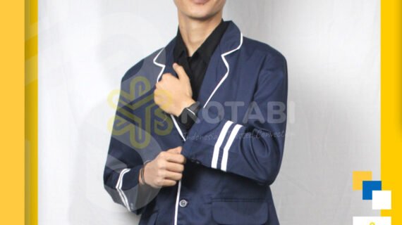 Konveksi jas almamater tual