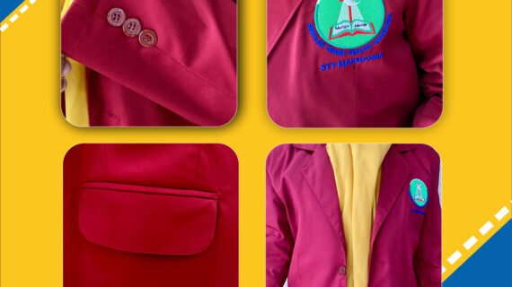 bikin jas almamater bitung