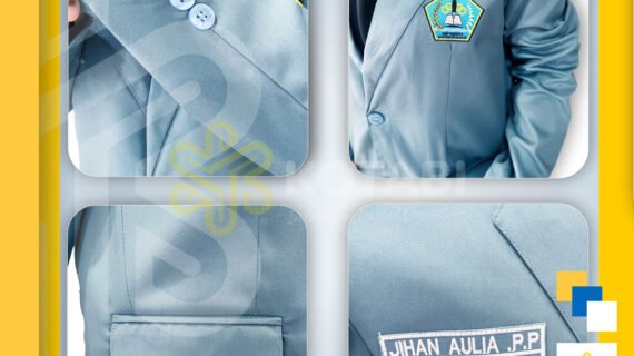 bikin jas almamater bontang