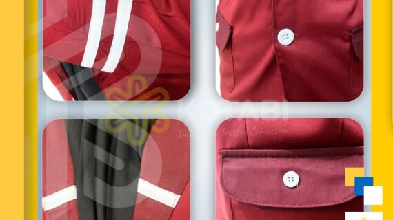bikin jas almamater mamuju