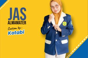 bikin jas almamater tual