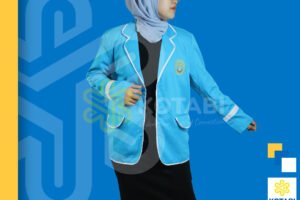 Konveksi Jas Almamater Warna Biru Muda di Jakarta