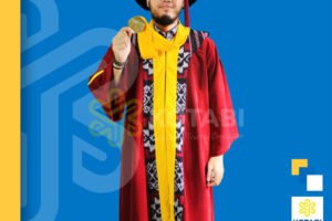 perlengkapan wisuda custom