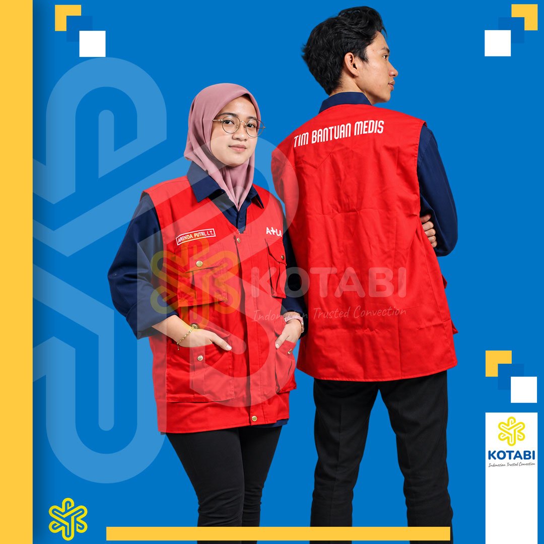 Produksi rompi custom KOTABI